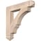 Ekena Millwork Balboa Arts & Crafts Smooth Bracket, Douglas Fir, 3 1/2"W x 22"D x 22"H BKT04X22X22BOA03SDF - alternate 1